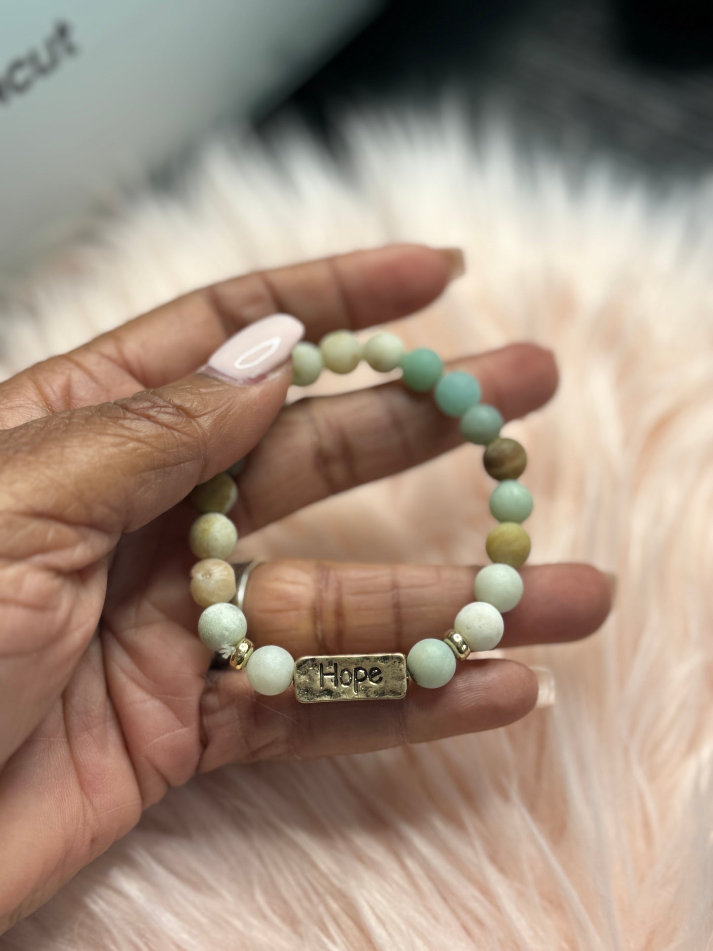 Faith | Hope | Love |  Stone Bracelets | 1 Each